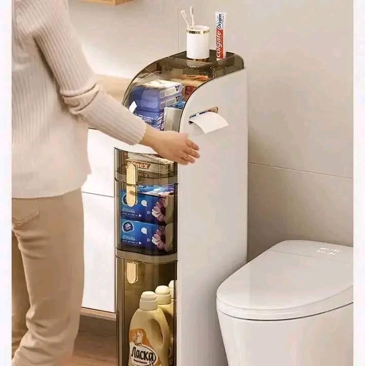 Armoire de rangement en PVC à plusieurs niveaux